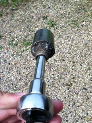 Illustration for article titled Hello fellow Shade Tree Mechanics!!! Tool fab and PSMH Toro Flywheel Key!!!